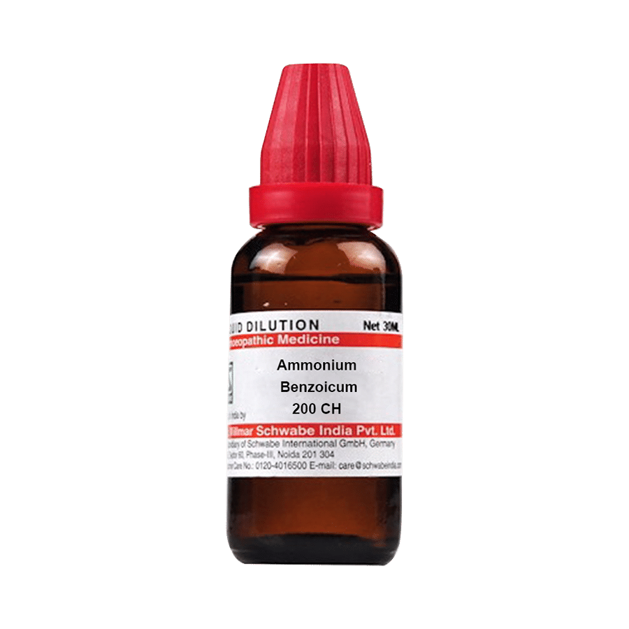 Dr Willmar Schwabe India Ammonium Benzoicum Dilution 200 CH