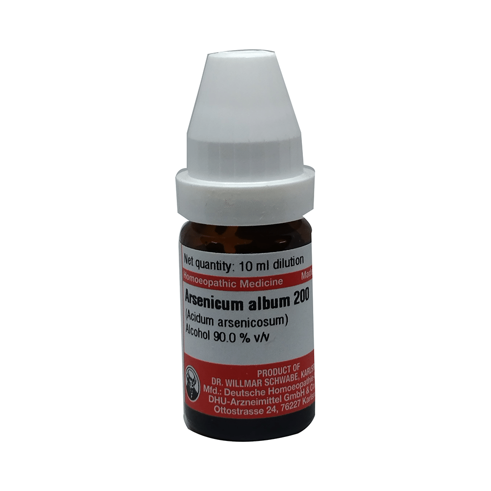 Dr Willmar Schwabe Germany Arsenicum Album (Acidum Arsenicosum) Dilution 200 Dr Willmar Schwabe Germany Arsenicum Album (Acidum Arsenicosum) Dilution 200
