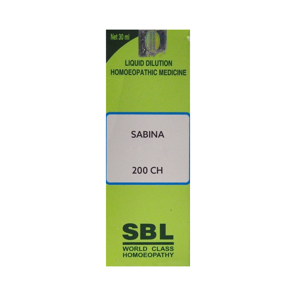 SBL Sabina Dilution 200 CH