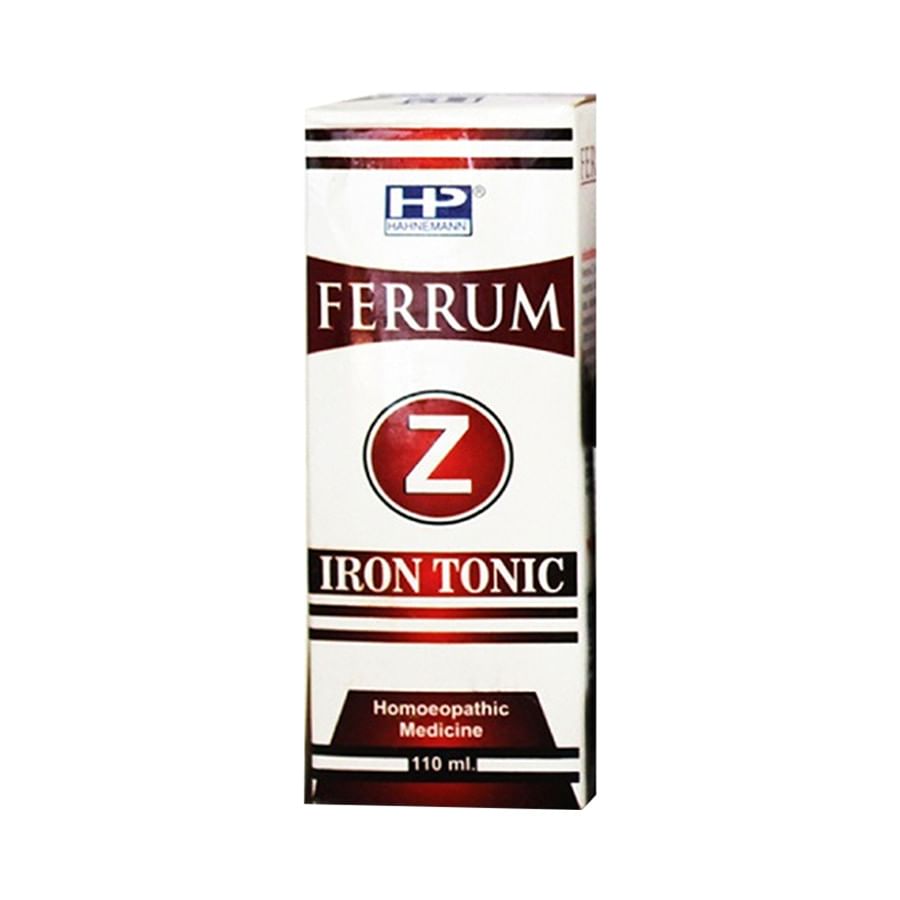 Hahnemann Ferrum Z Iron Tonic Hahnemann Ferrum Z Iron Tonic