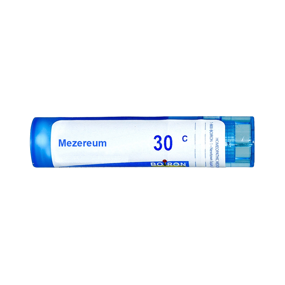 Boiron Mezereum Single Dose Approx 200 Microgranules 30 CH Boiron Mezereum Single Dose Approx 200 Microgranules 30 CH