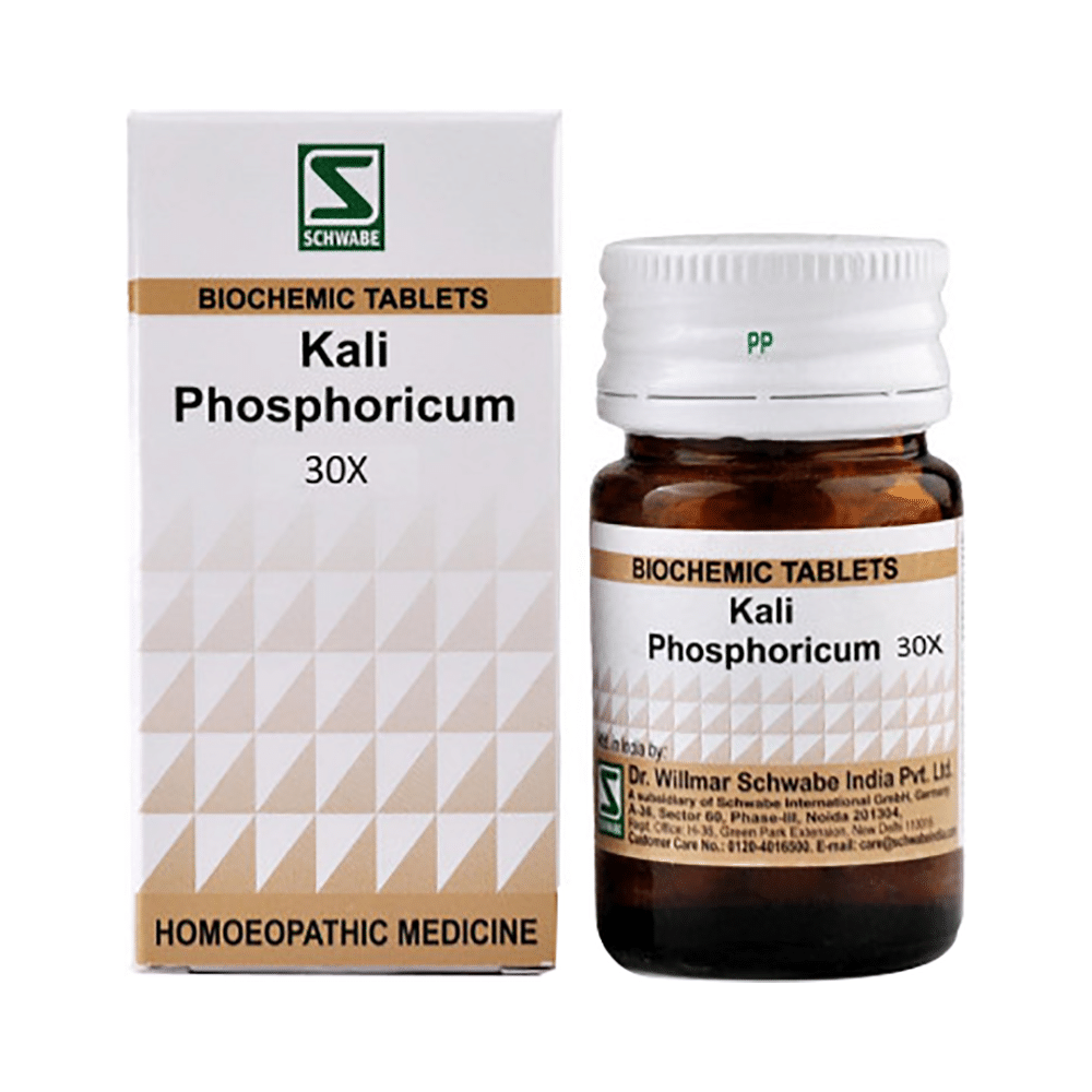 Dr Willmar Schwabe India Kali Phosphoricum Biochemic Tablet 30X