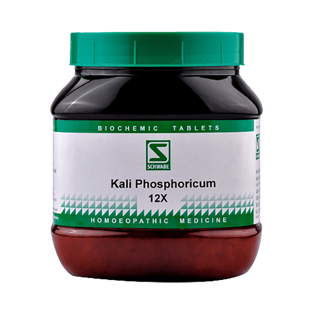 Dr Willmar Schwabe India Kali Phosphoricum Biochemic Tablet 12X Dr Willmar Schwabe India Kali Phosphoricum Biochemic Tablet 12X