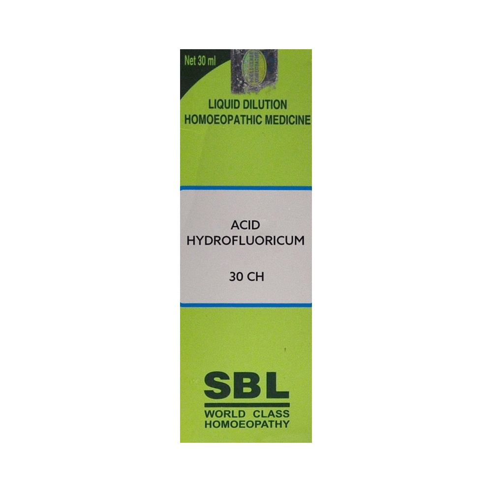 SBL Acidum Hydrofluoricum Dilution 30 CH