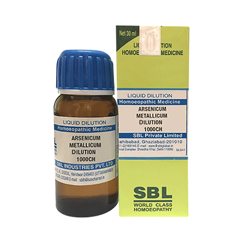 SBL Arsenicum Metallicum Dilution 1000 CH