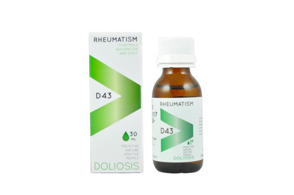 Showing image for Doliosis D43 Rheumatism Drop Doliosis D43 Rheumatism Drop Medicines image