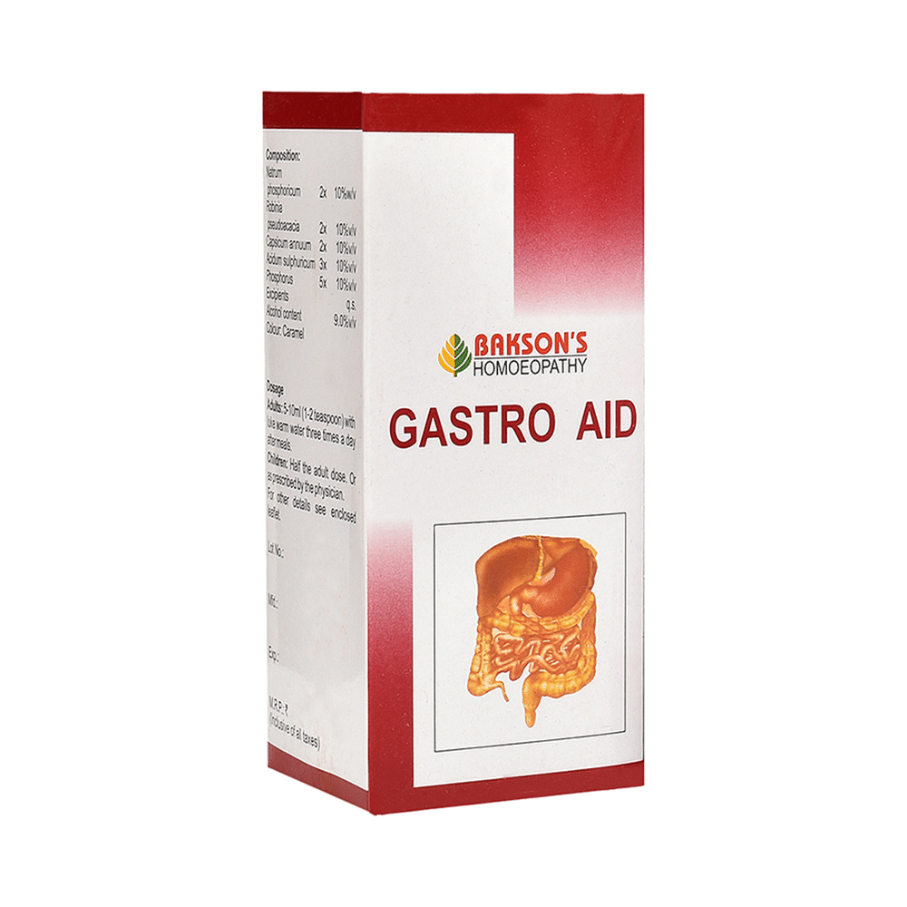 Bakson's Gastro Aid Syrup