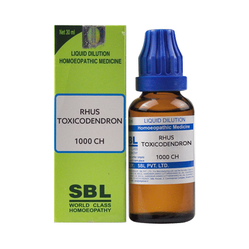 SBL Rhus Toxicodendron Dilution 1000 CH