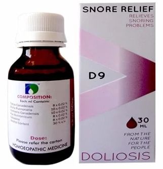 Doliosis D9 Snore Relief Drop Doliosis D9 Snore Relief Drop