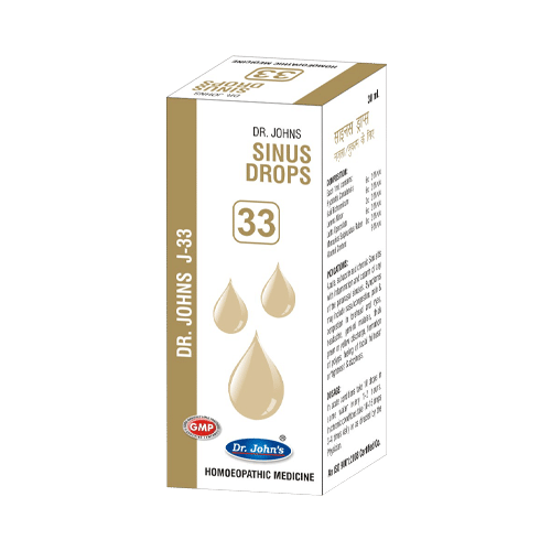 Dr. Johns J-33 Sinus Drop Dr. Johns J-33 Sinus Drop