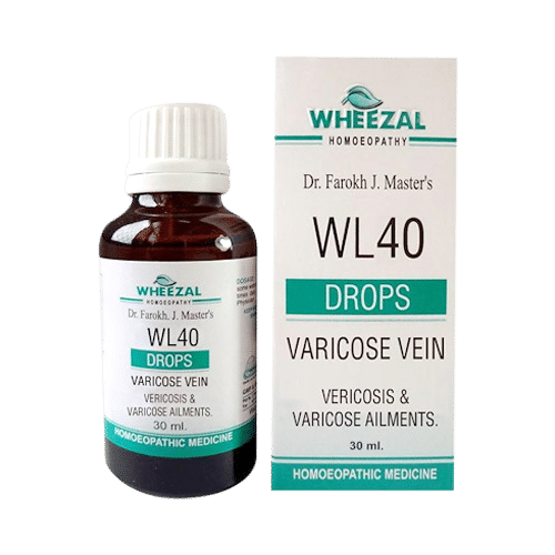 Wheezal WL40 Varicose Veins Drop