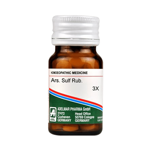 ADEL Ars. Sulf Rub. Trituration Tablet 3X