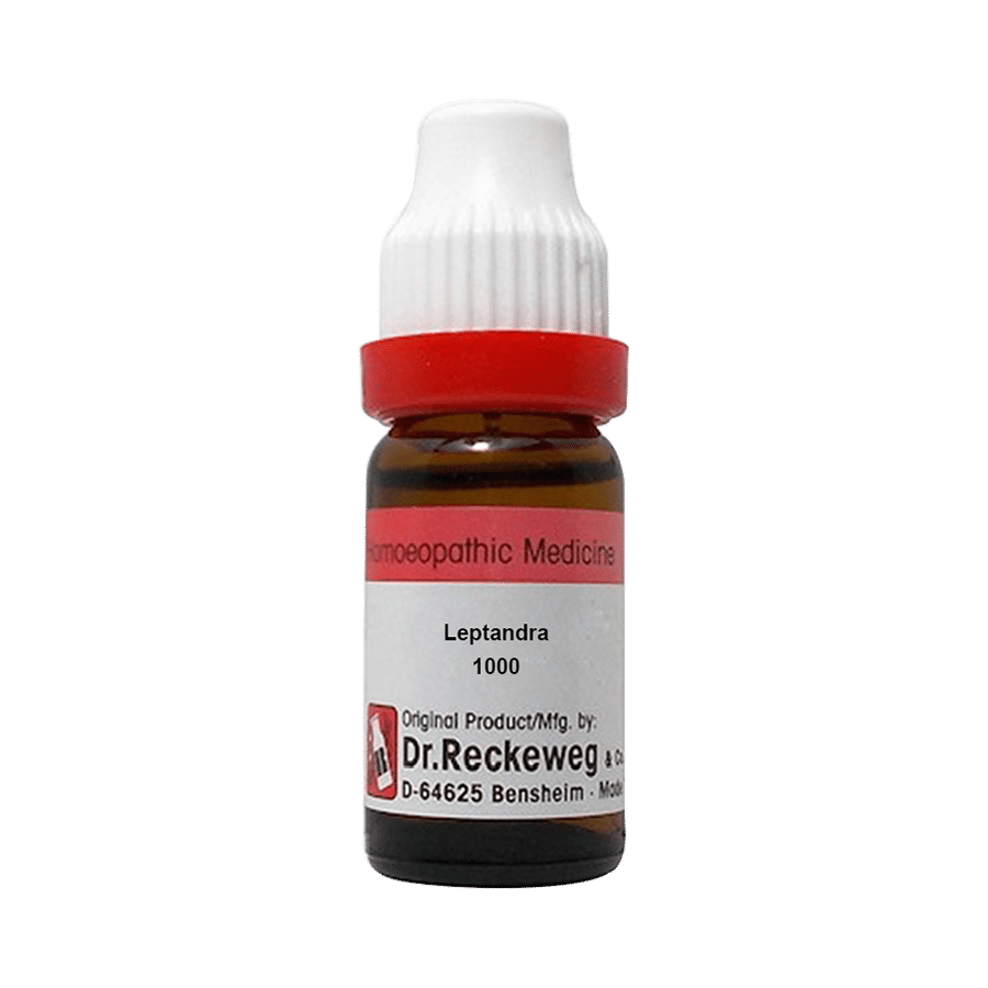 Dr. Reckeweg Leptandra Dilution 1000 CH Dr. Reckeweg Leptandra Dilution 1000 CH