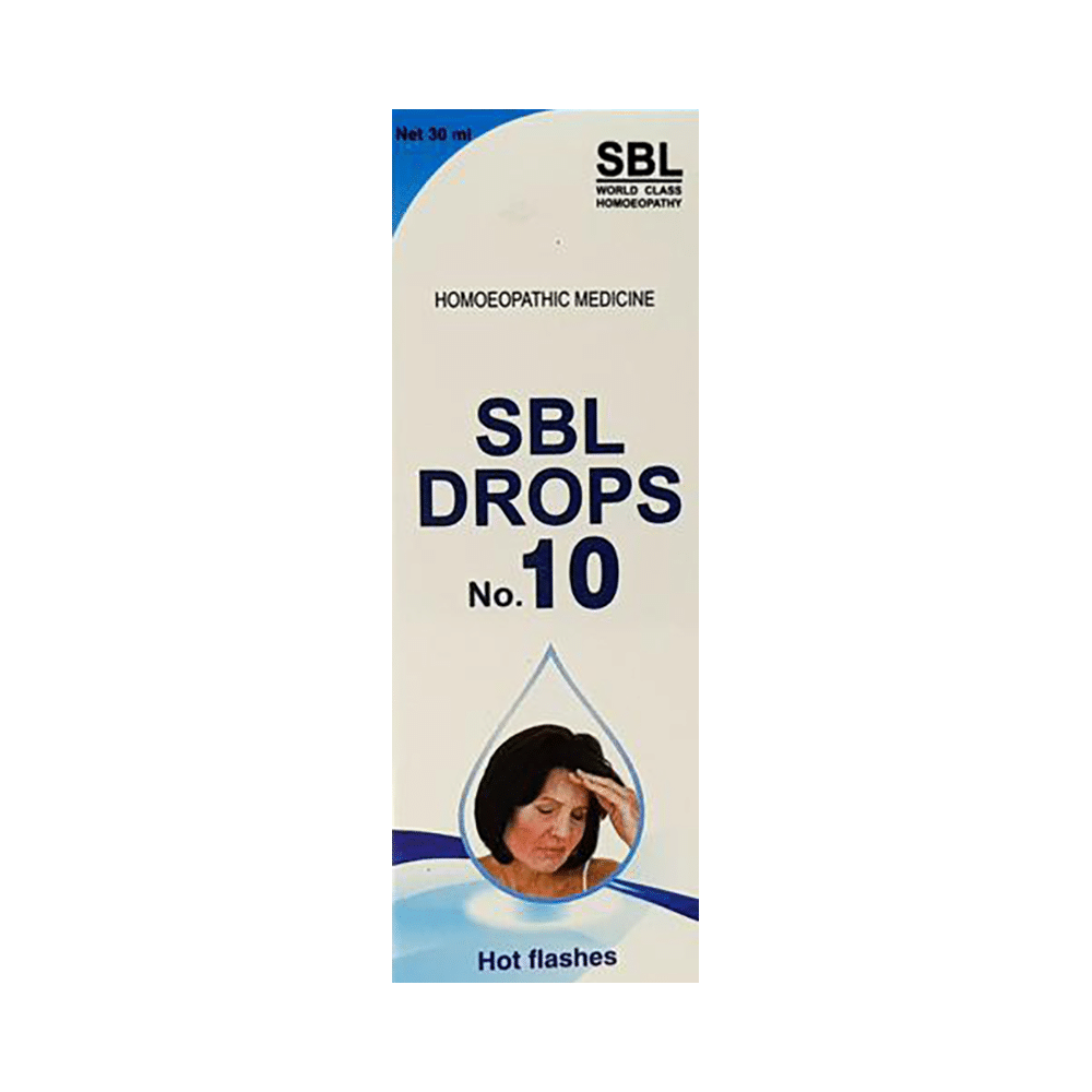 SBL Drops No. 10 (For Hot Flashes)