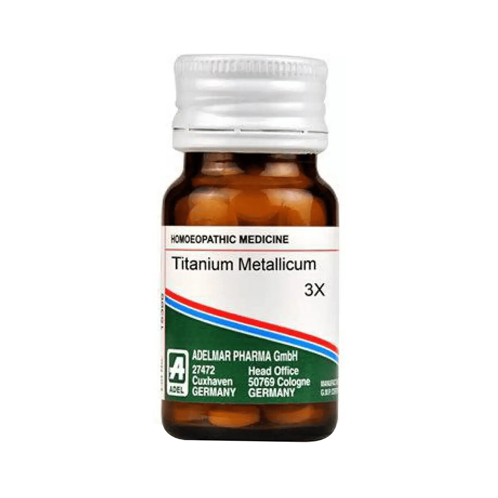 ADEL Titanium Metallicum Trituration Tablet 3X ADEL Titanium Metallicum Trituration Tablet 3X