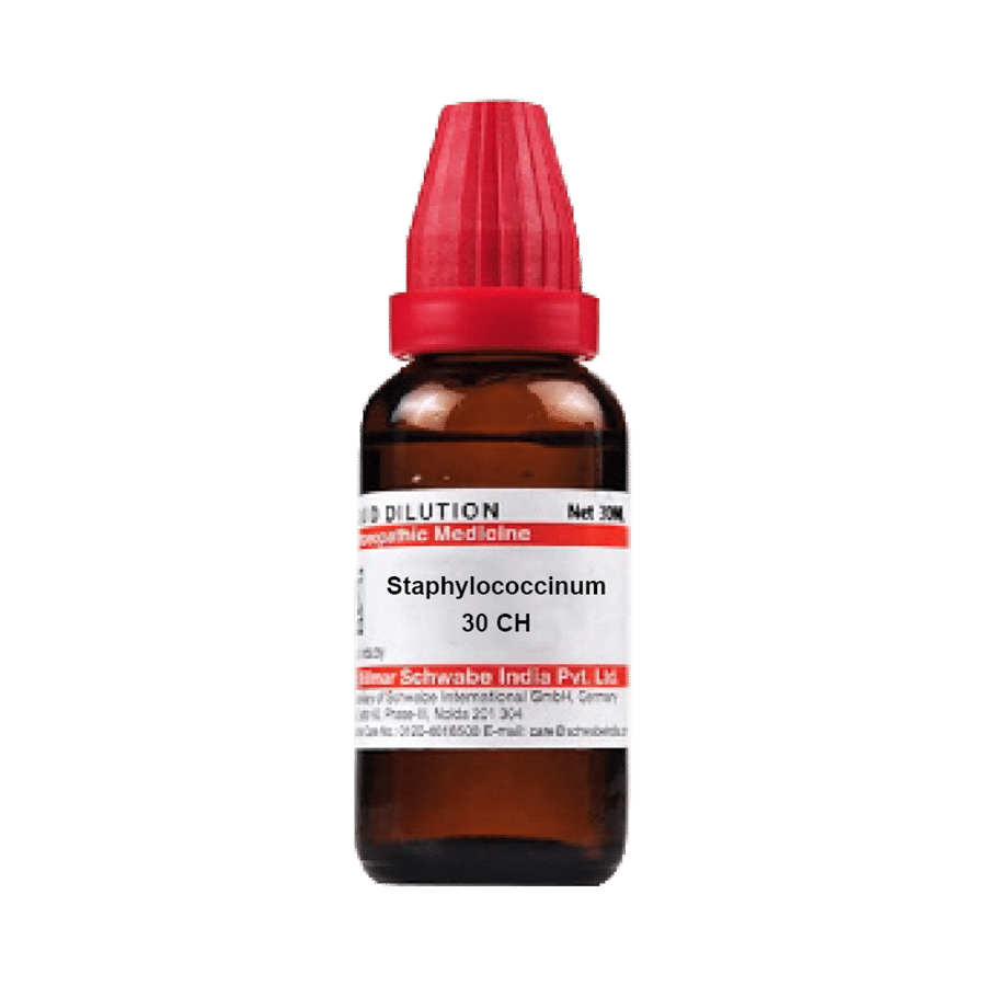 Dr Willmar Schwabe India Staphylococcinum Dilution 30 CH