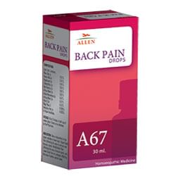 Allen A67 Back Pain Drop Allen A67 Back Pain Drop