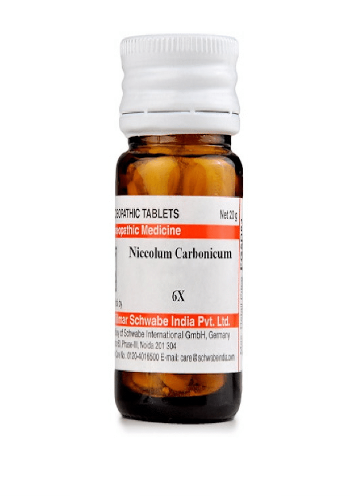 Dr Willmar Schwabe India Niccolum Carbonicum Trituration Tablet 6X