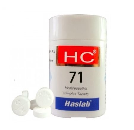 Haslab HC 71 Homoeomycin Complex Tablet