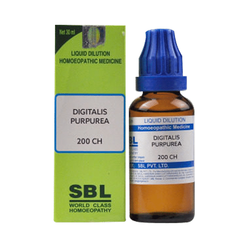 SBL Digitalis Purpurea Dilution 200 CH SBL Digitalis Purpurea Dilution 200 CH