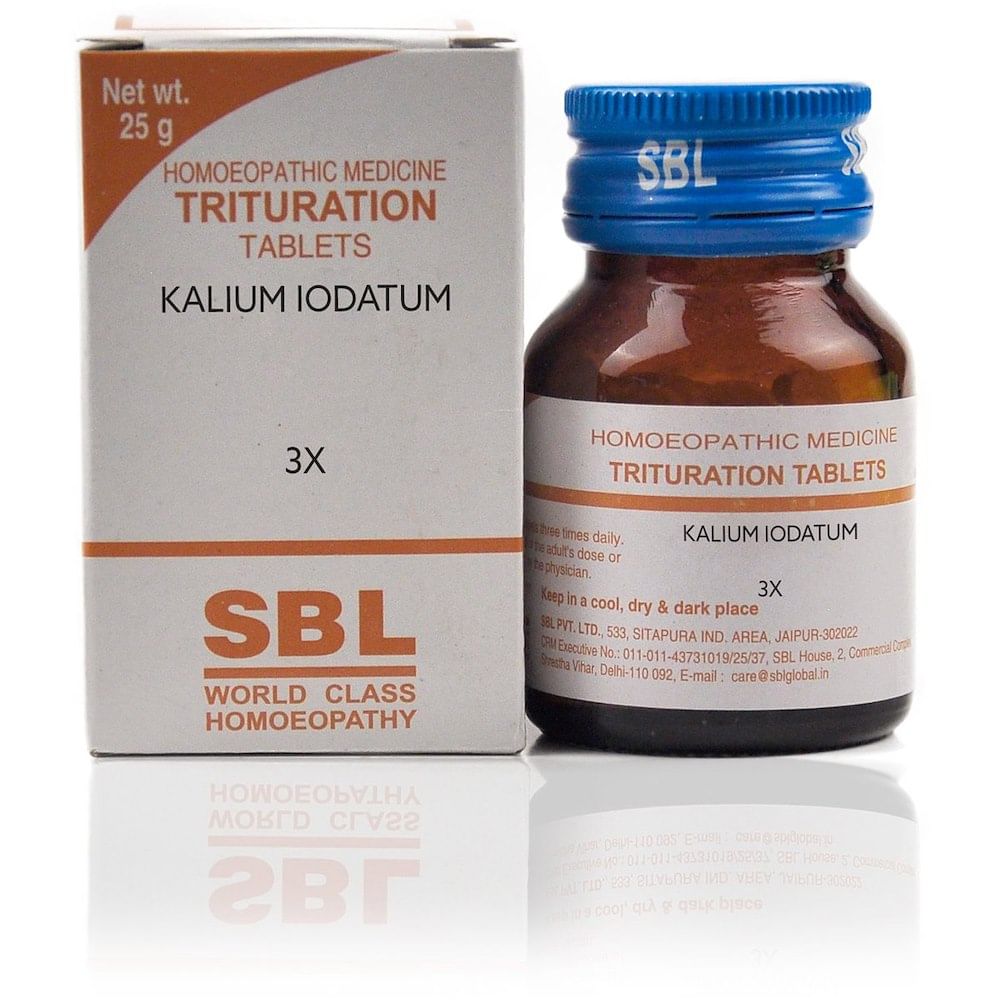 SBL Kalium Iodatum Trituration Tablet 3X