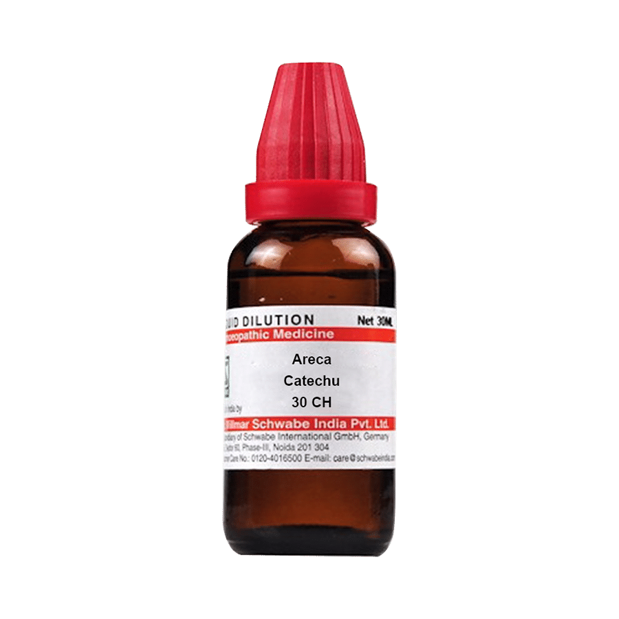 Dr Willmar Schwabe India Areca Catechu Dilution 30 CH Dr Willmar Schwabe India Areca Catechu Dilution 30 CH