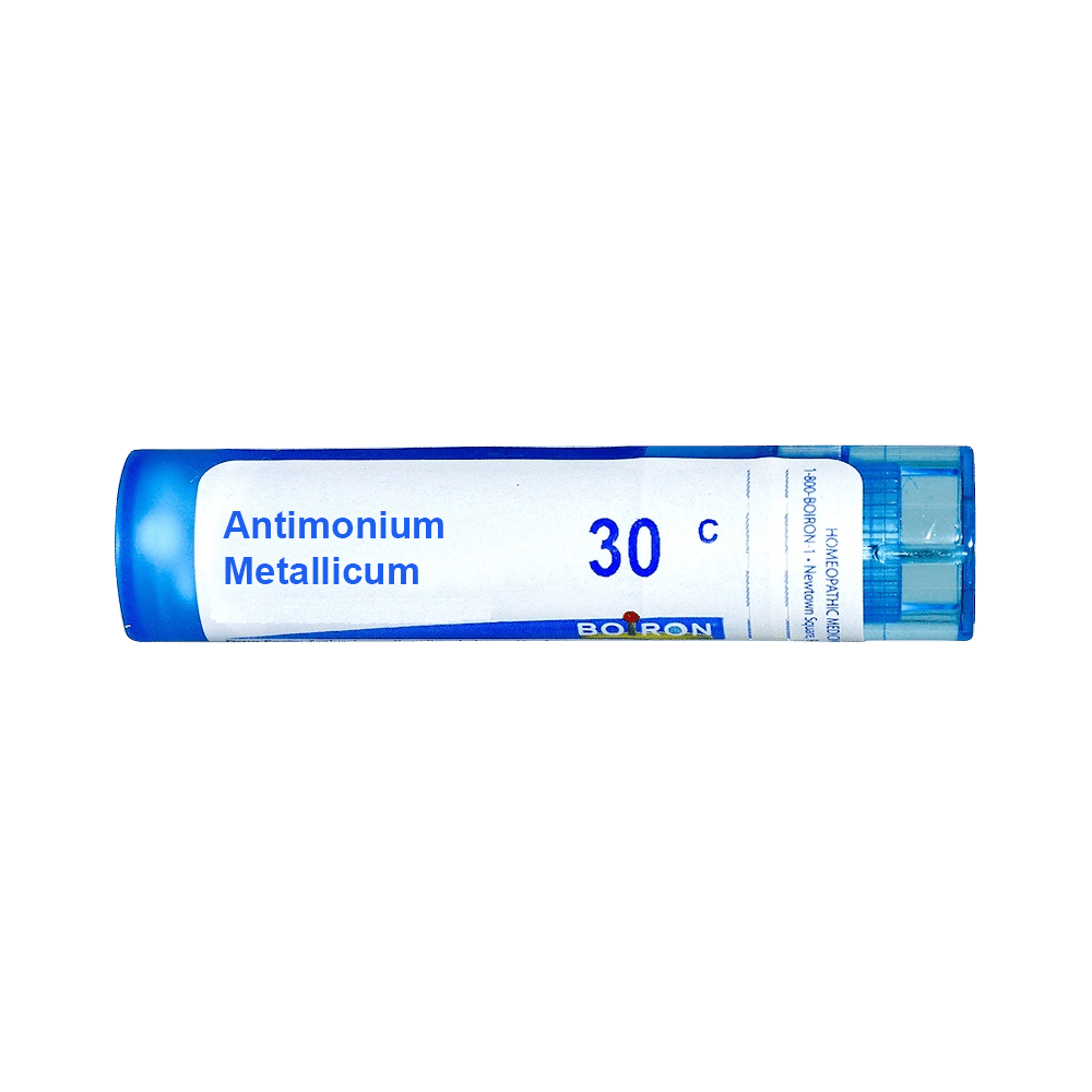 Showing image for Boiron Antimonium Metallicum Single Dose Approx 200 Microgranules 30 CH Boiron Antimonium Metallicum Single Dose Approx 200 Microgranules 30 CH 30 CH, Homeopathic medicine for Digestive System, Homeopathic medicine for Constipation, Homeopathic medicine for Diarrhoea & Dysentry image