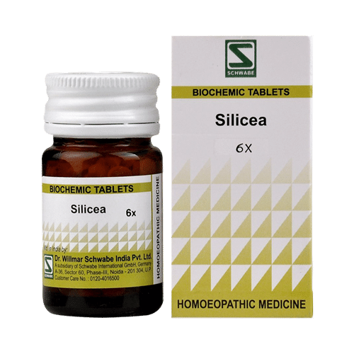 Dr Willmar Schwabe India Silicea Biochemic Tablet 6X