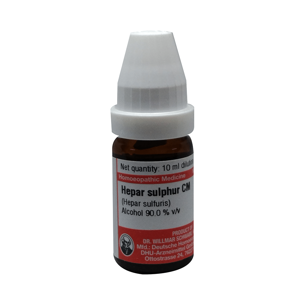 Dr Willmar Schwabe Germany Hepar Sulphur Dilution CM Dr Willmar Schwabe Germany Hepar Sulphur Dilution CM