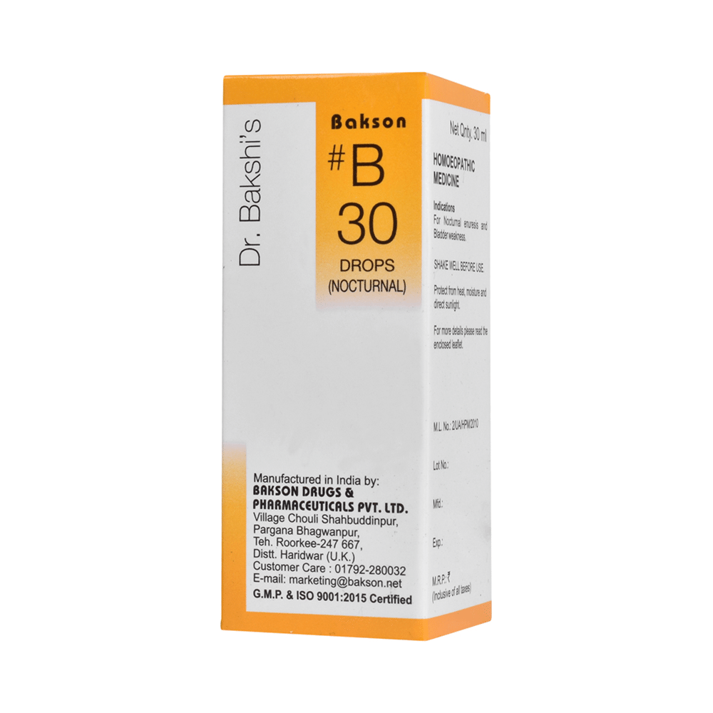 Bakson B30 Nocturnal Drop Bakson B30 Nocturnal Drop