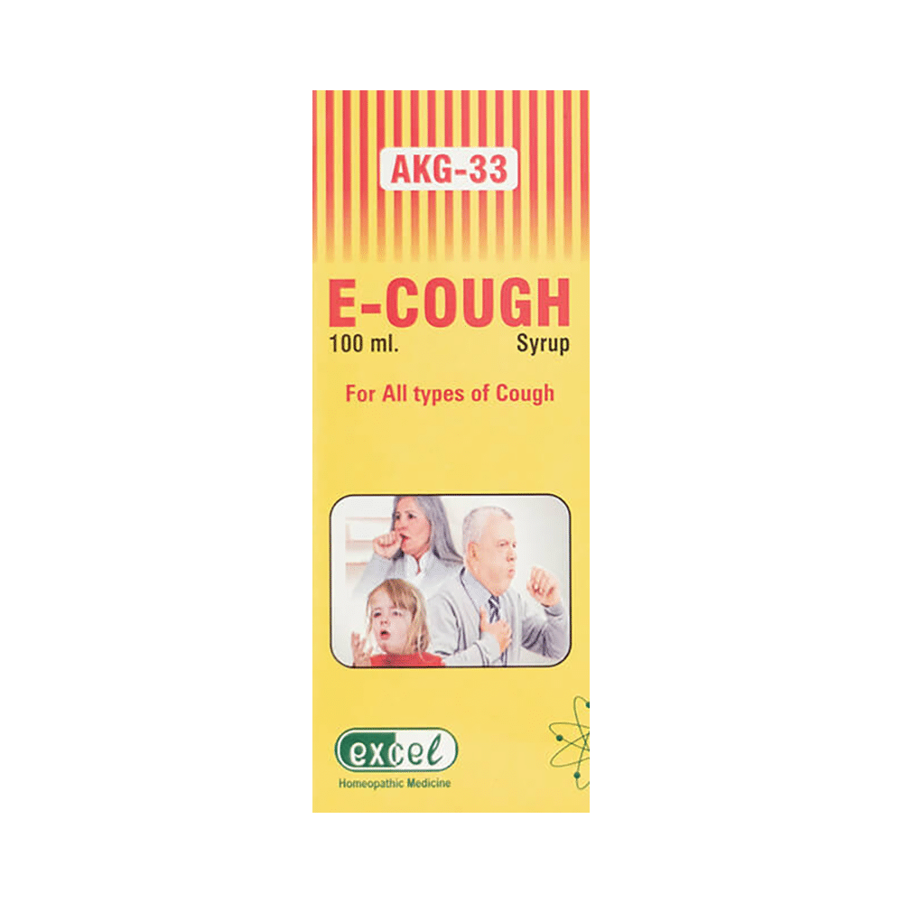 Buy Excel AKG 33 ECough Syrup online at from Excel Pharma