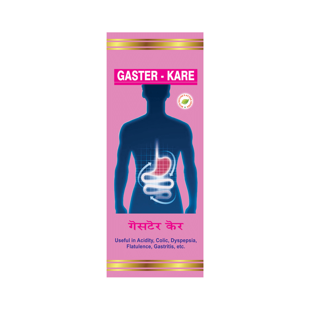 BHP Gaster - Kare Syrup Homeopathic medicine for Digestive System, Homeopathic medicine for Gastritis, Acidity & Indigestion, Homeopathic medicine for Heartburn image