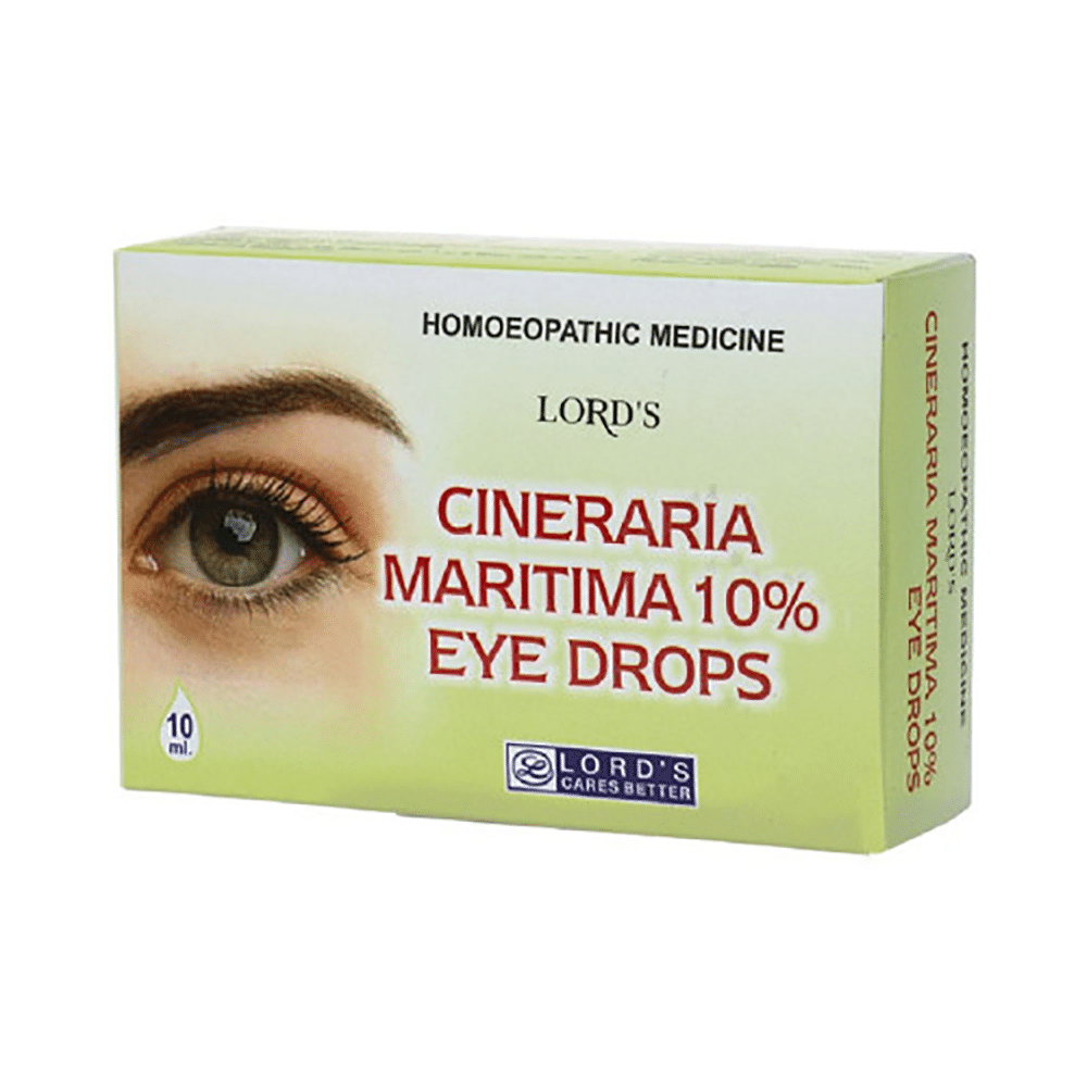 Lord's Cineraria Maritima 10% Eye Drop