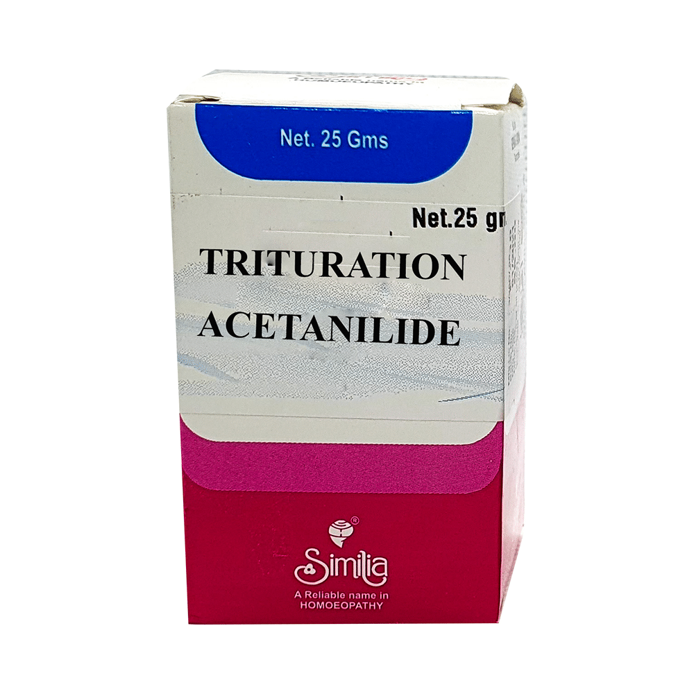Similia Acetanilide Trituration Tablet 3X
