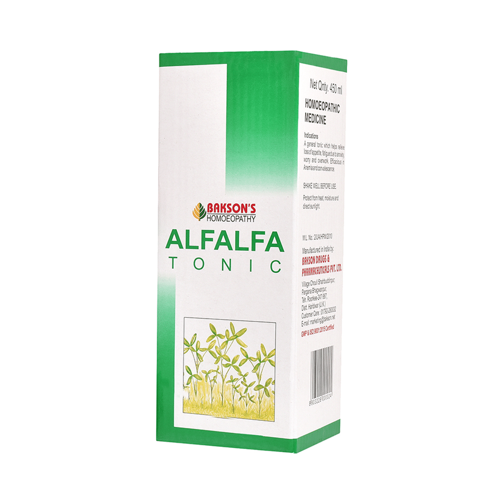 Bakson's Alfalfa Tonic