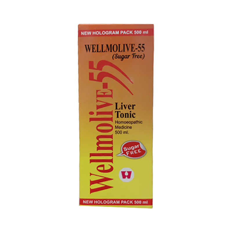 Dr. Wellmans Wellmolive 55 Liver Tonic Sugar Free