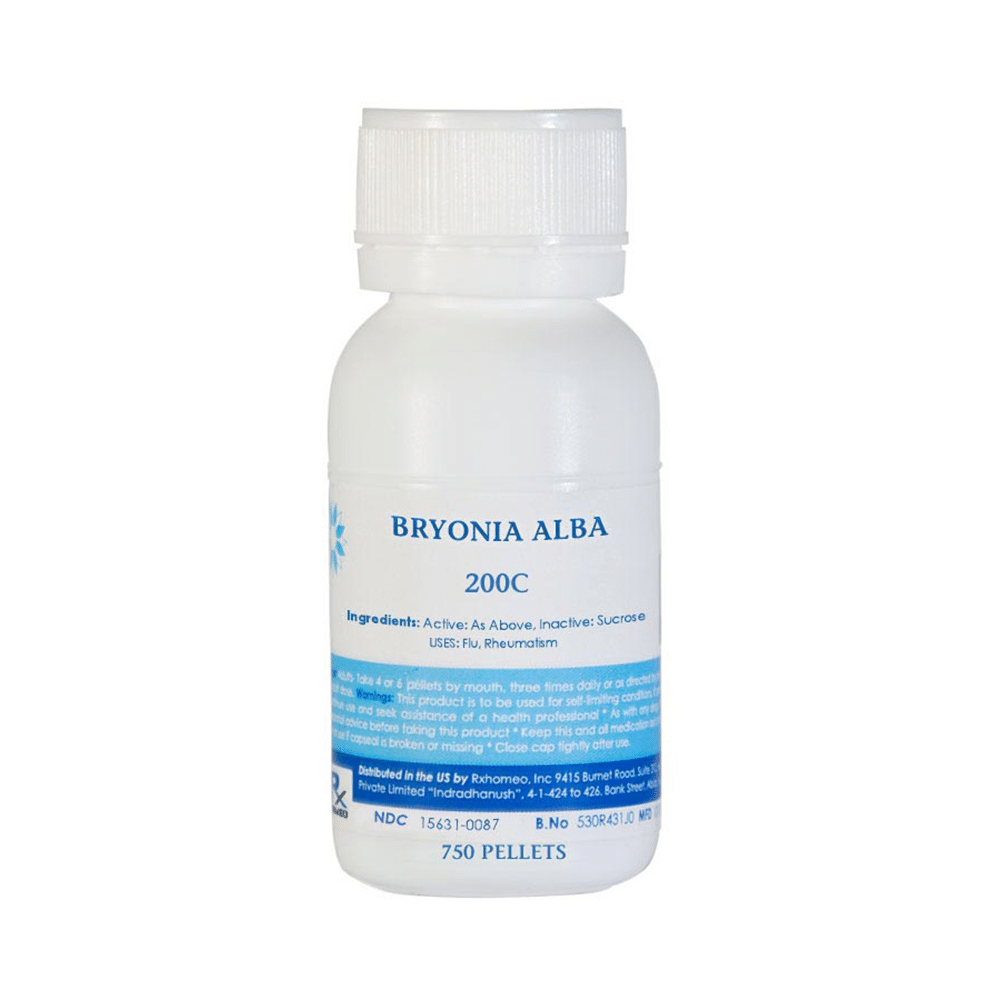 Rxhomeo Bryonia Alba Pellets 200C Rxhomeo Bryonia Alba Pellets 200C