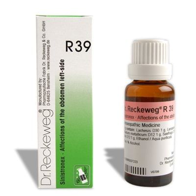 Dr. Reckeweg R39 Affections Of The Abdomen Left Side Drop Dr. Reckeweg R39 Affections Of The Abdomen Left Side Drop