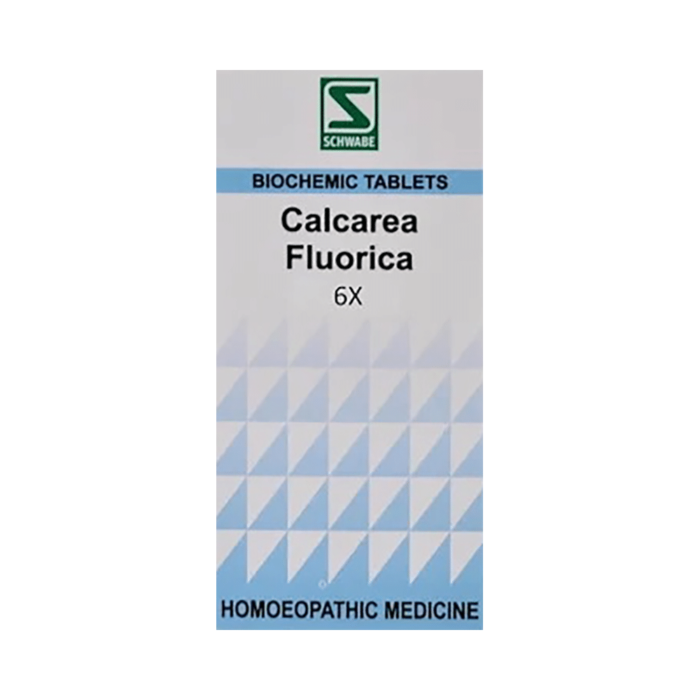 Dr Willmar Schwabe India Calcarea Fluorica Biochemic Tablet 6X