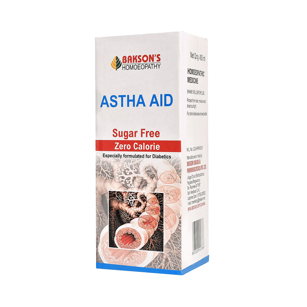 Bakson's Astha Aid Syrup Sugar Free Bakson's Astha Aid Syrup Sugar Free