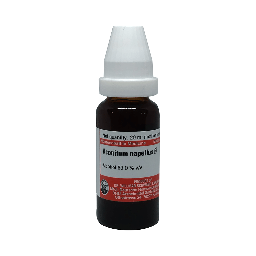 Dr Willmar Schwabe Germany Aconitum Napellus Mother Tincture Q Dr Willmar Schwabe Germany Aconitum Napellus Mother Tincture Q