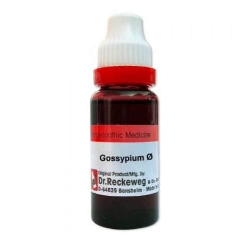 Dr. Reckeweg Gossypium Mother Tincture Q