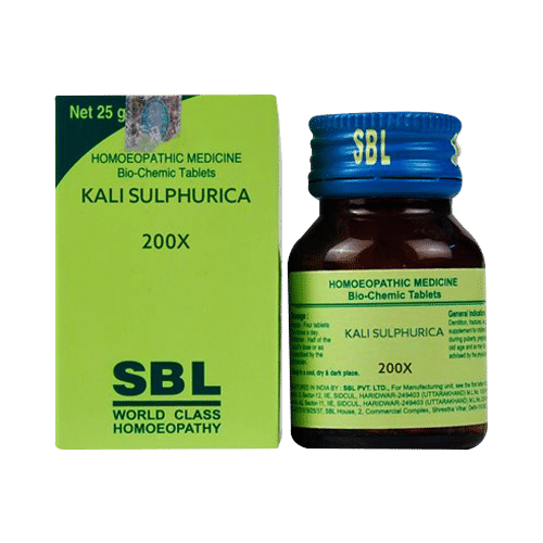 SBL Kali Sulphurica Biochemic Tablet 200X