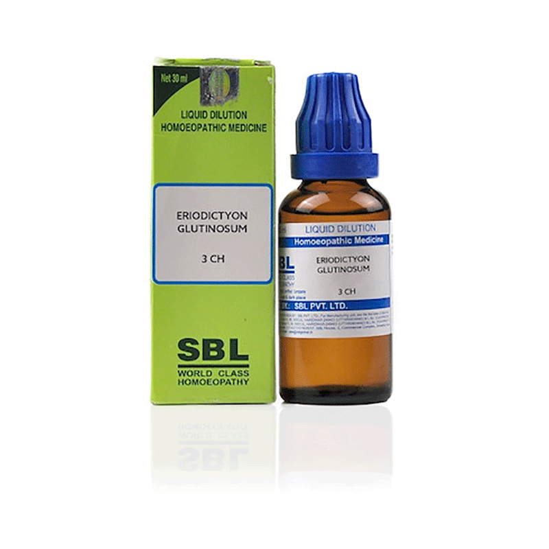 SBL Eriodictyon Glutinosum Dilution 3 CH