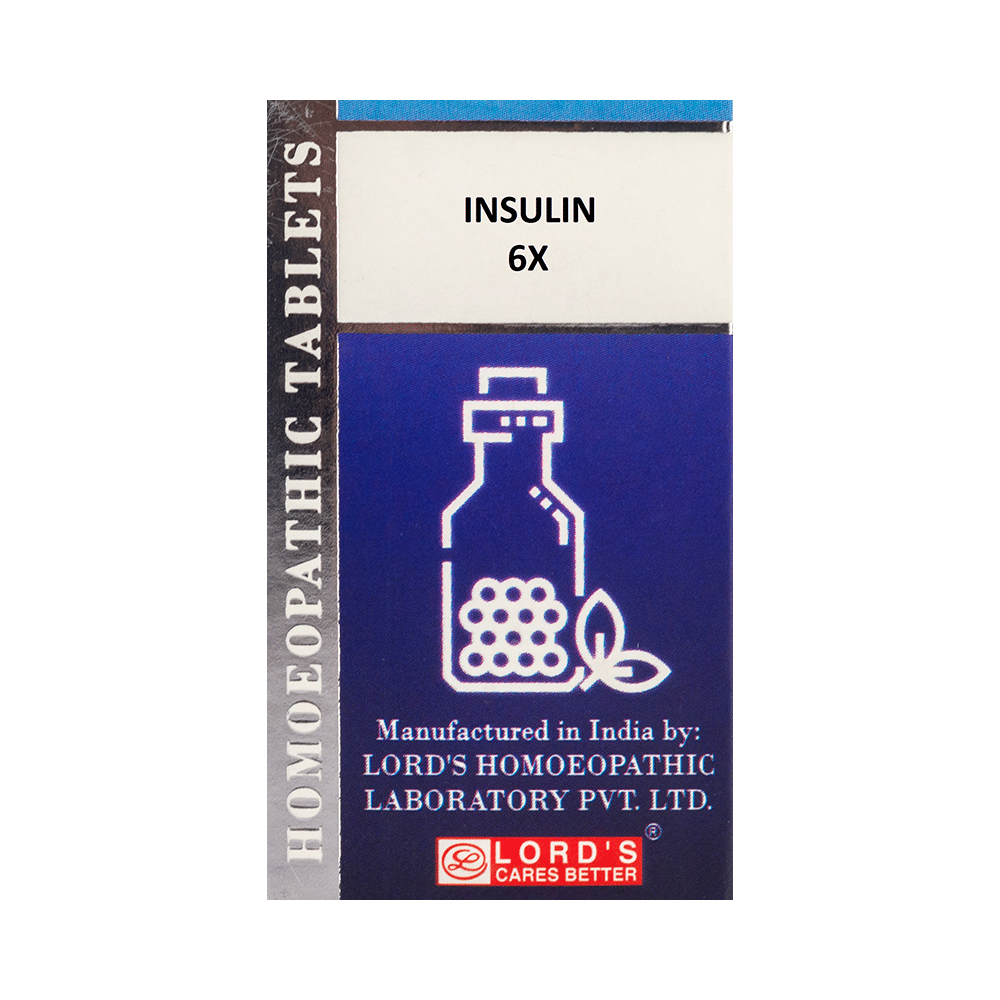 Lord's Insulin Trituration Tablet 6X