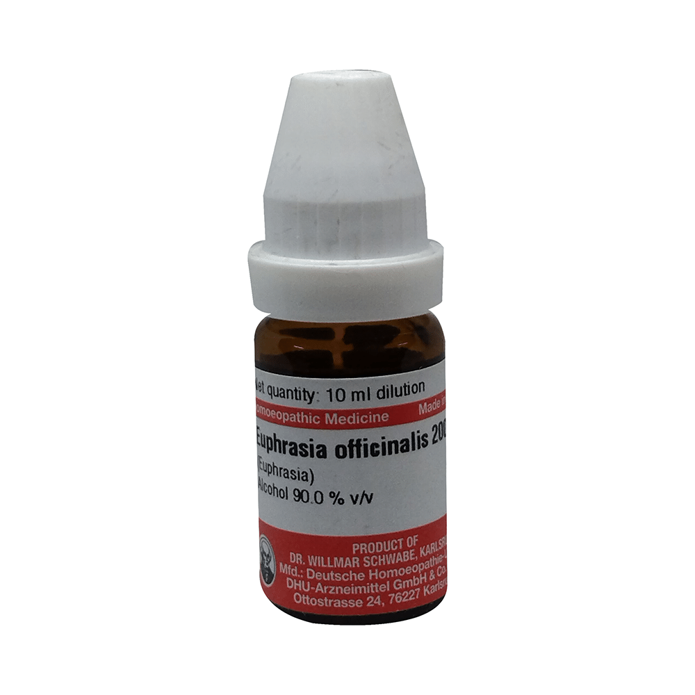 Dr Willmar Schwabe Germany Euphrasia Officinalis Dilution 200 Dr Willmar Schwabe Germany Euphrasia Officinalis Dilution 200