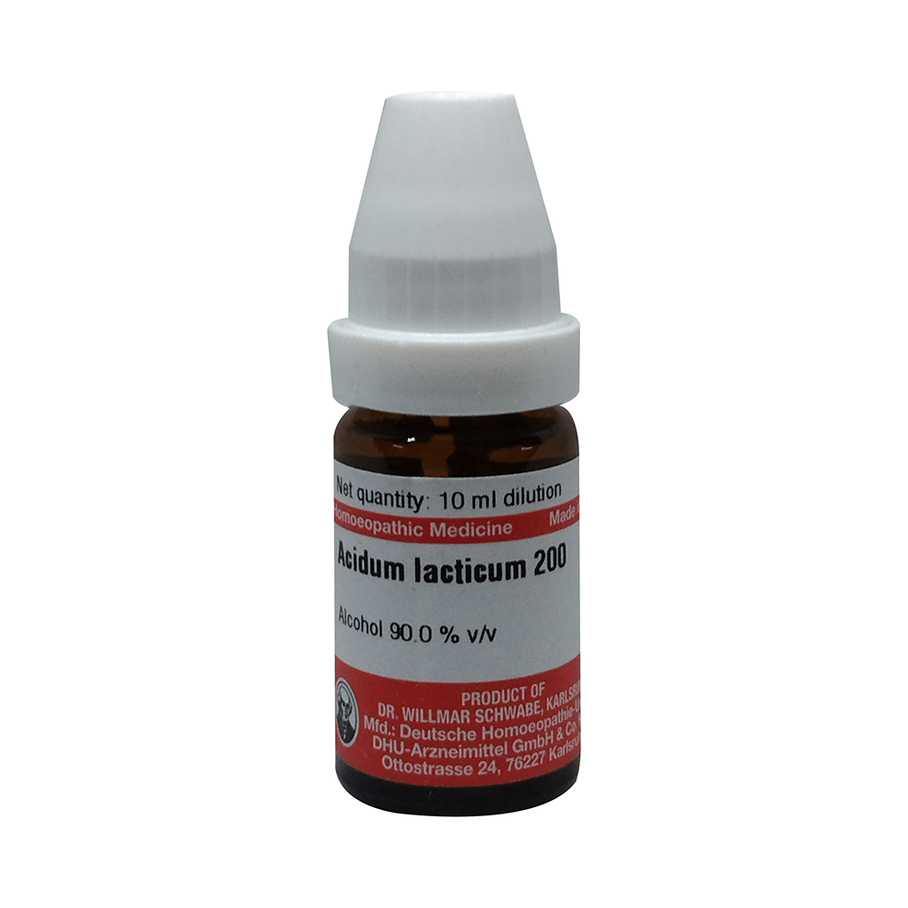 Dr Willmar Schwabe Germany Acidum Lacticum Dilution 200 Dr Willmar Schwabe Germany Acidum Lacticum Dilution 200
