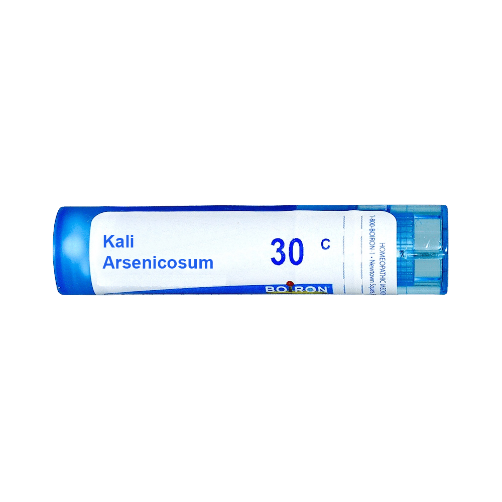 Boiron Kali Arsenicosum Multi Dose Approx 80 Pellets 30 CH 30 CH, Homeopathic medicine for Lifestyle Diseases, Homeopathic medicine for Anaemia image