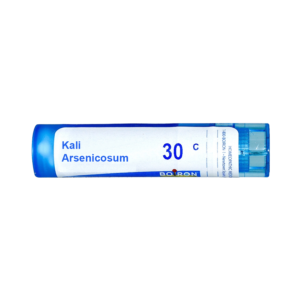 Showing image for Boiron Kali Arsenicosum Multi Dose Approx 80 Pellets 30 CH Boiron Kali Arsenicosum Multi Dose Approx 80 Pellets 30 CH 30 CH, Homeopathic medicine for Lifestyle Diseases, Homeopathic medicine for Anaemia image