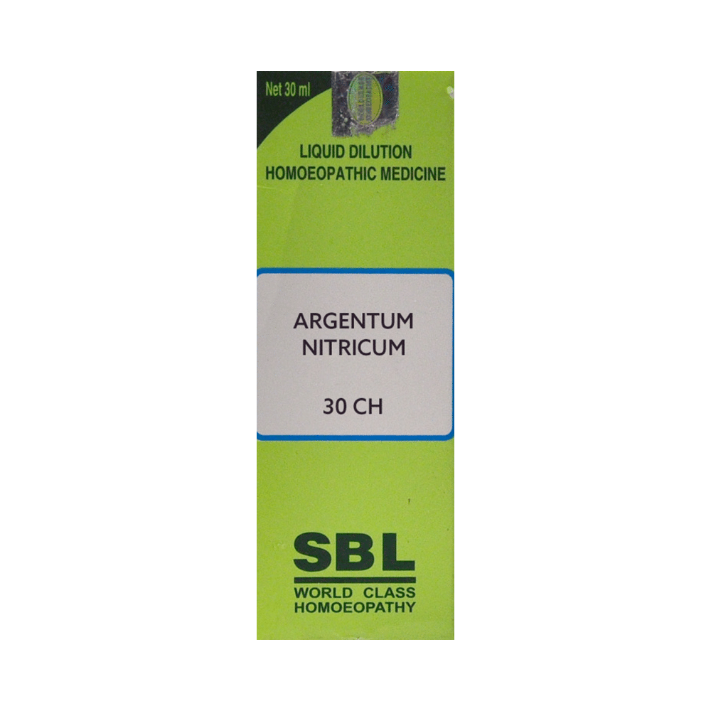 SBL Argentum Nitricum Dilution 30 CH